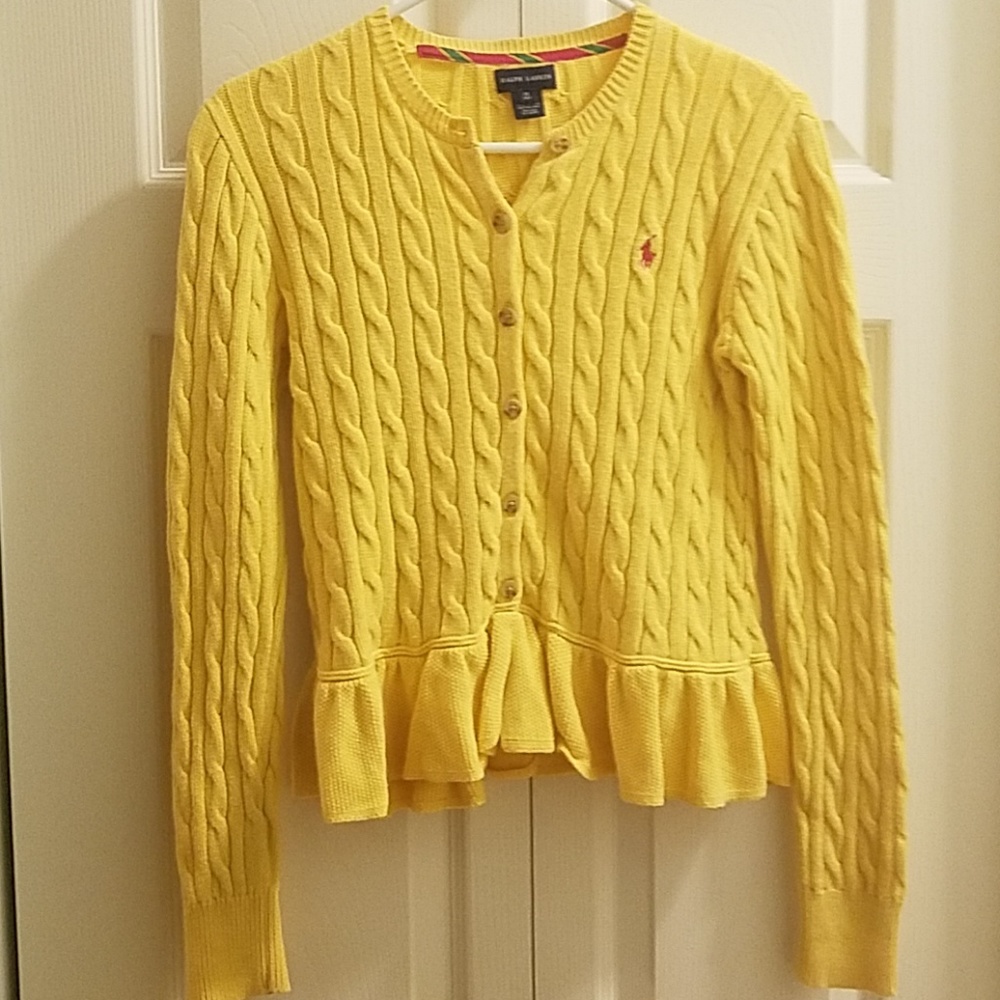 Ralph Lauren Button down sweater